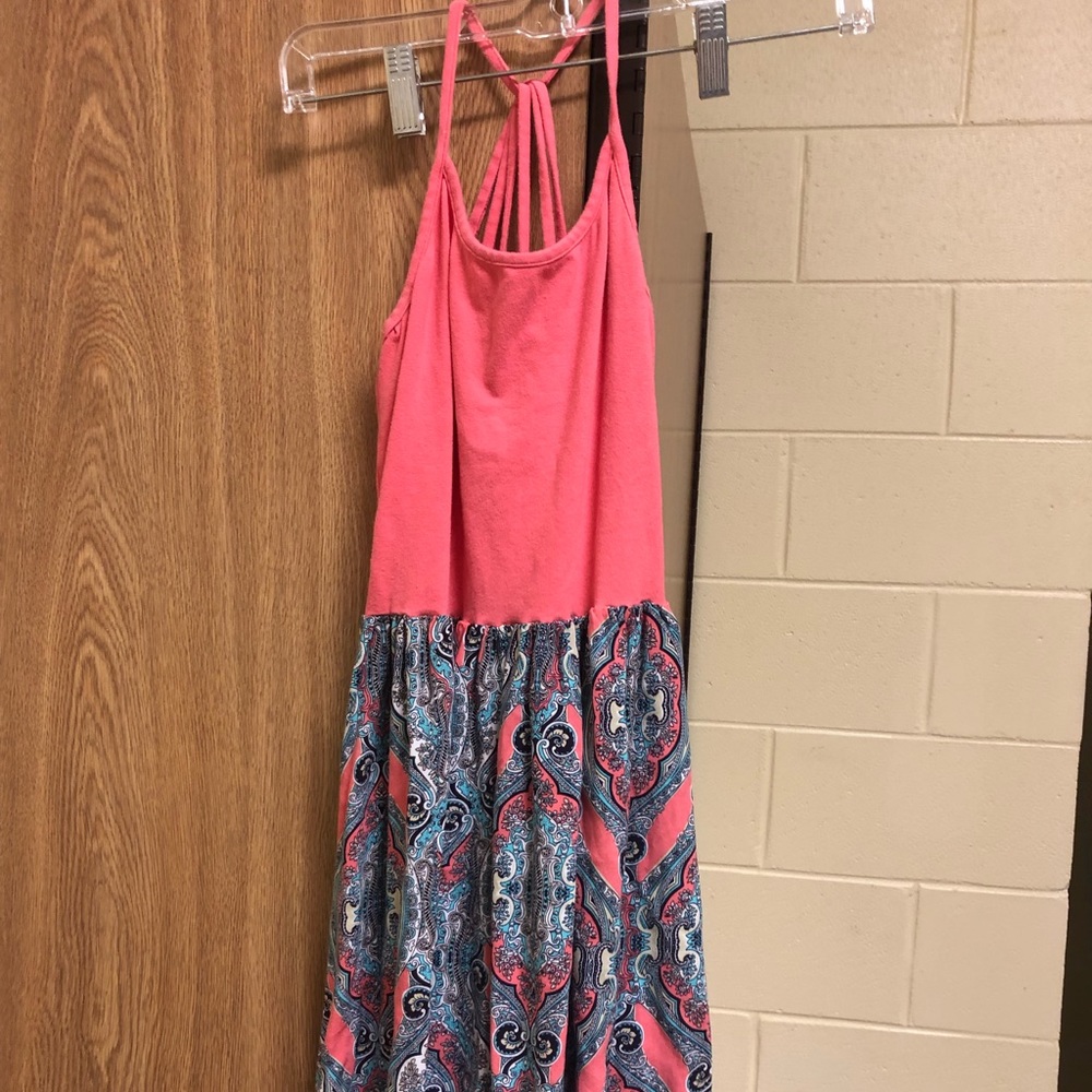 Sleeveless Pink Dress